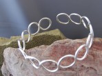 Bangle – Sterling Silver – Circle Style – 2mm Wire