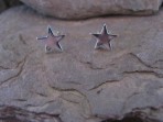 Earrings – Star No.2 Stud – Fine Silver
