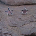 Earrings – Star No.2 Stud – Fine Silver